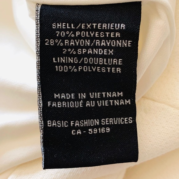 New! Mario Serrani of Italy Beautiful White Dress - Picture 16 of 16